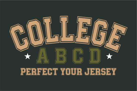 College Abcd Font